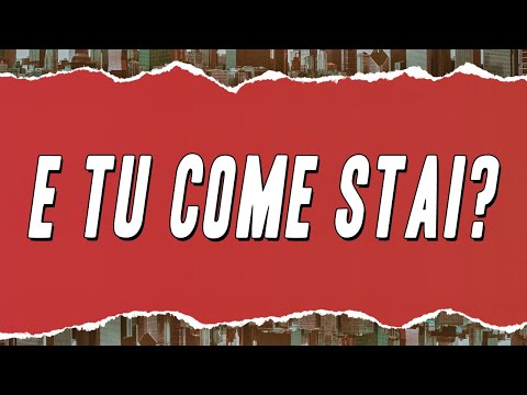 Claudio Baglioni - E tu come stai? (Testo)
