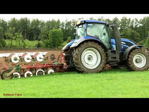 Ploughing the Rough with Valtra T 214.