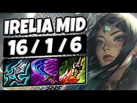 Irelia vs Zed [ MID ] Patch 13.1 Ranked Korea ✅