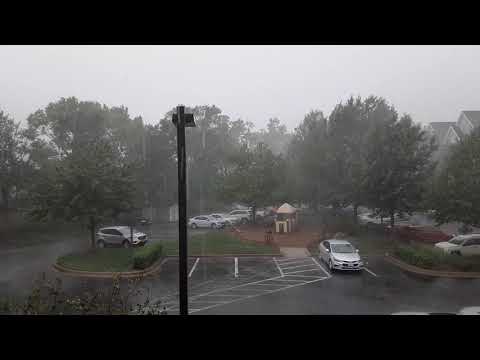 Severe Thunderstorm/Torrential Rain; Frederick, Maryland - 8/28/20