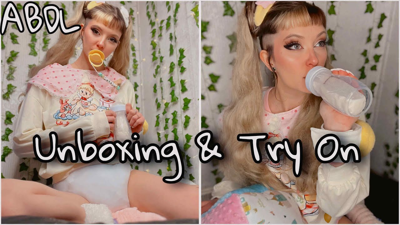 Adult Baby Clothing Try On!