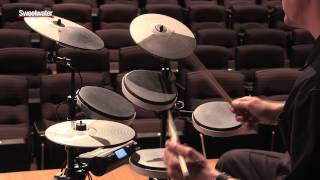 Video thumbnail for Roland TD-4KP Portable V-Drums Demo - Sweetwater Sound by Sweetwater