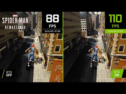 Marvel’s Spider-Man Remastered PC | 4K NVIDIA DLSS Comparison