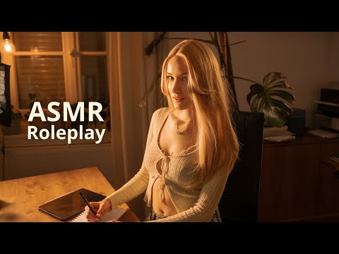 POV: Library Crush Flirts With You Instead Of Studying 📚 ASMR Roleplay