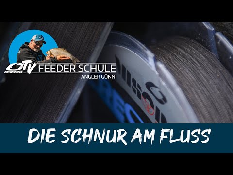 Die richtige Angelschnur am Fluss 🎣 Cresta Feeder-Schule mit @Fang-se
