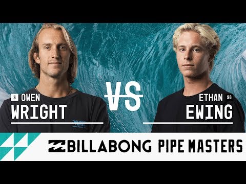 Owen Wright vs. Ethan Ewing - Round Two, Heat 2 - Billabong Pipe Masters 2017