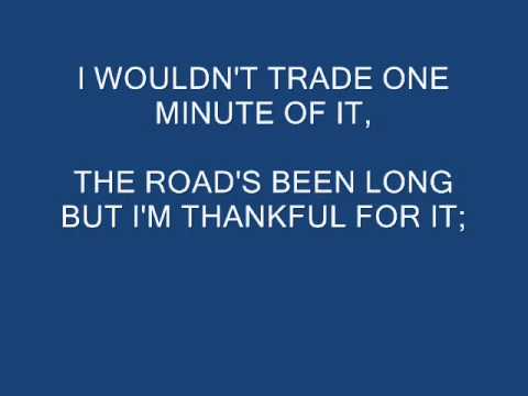 I WOULDN'T TRADE ONE MINUTE OF IT (with Lyrics) The Hoskins Family.wmv