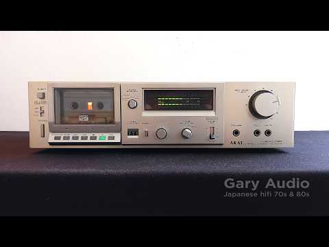 Akai GX F-25 2-Head Cassette Deck GX F 25 Japan 1981 image 17