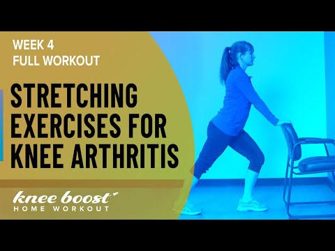Fitness Tips + Stretching Exercises for Knee Osteoarthritis