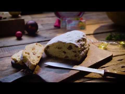 Christstollen formen ohne Backform | Dresdner Stollen