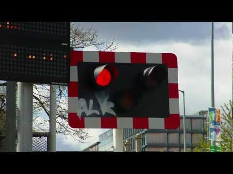 Level Crossing in Dublin, Ireland