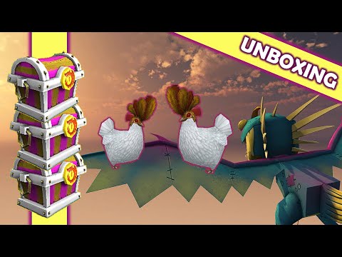 Opening 100 Thawfest 2022 Mystery Chests - School of Dragons