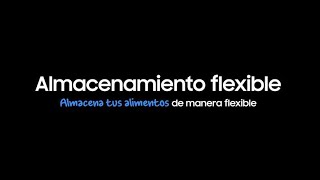 Samsung Frigoríficos Samsung con almacenamiento flexible anuncio