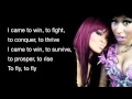 Nicki Minaj & Rihanna - Fly Karaoke 