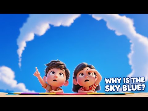 Why Is the Sky Blue? 🌈 Fun Science for Kids | Professor Paws Explains!