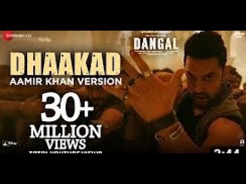 Dhaakad Aamir Khan Version - Dangal | Aamir Khan | Pritam | Amitabh Bhattacharya