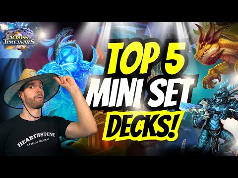 🔥 BEST NEW Decks After the Mini-Set! | Hearthstone Meta Report