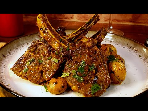 Delicious and flavorful Lamb Chops: A perfect meal for two! Masuma's Culinary