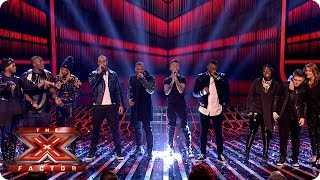 The Final 6 sing Everybody In Love with JLS - Live Week 7 - The X Factor 2013