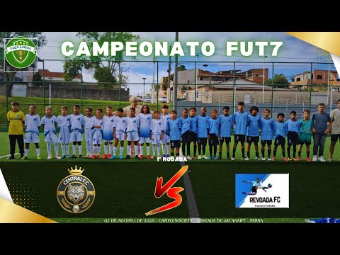 1°RODADA TAÇA LAGOA - CENTRAL F.C  2  X  3  REVOADA F.C