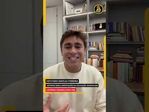 Deputado Nikolas Ferreira defende educação domiciliar após caso de família em Jales