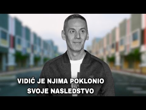 PRED SMRT OSTAVIO PISMO-Saša Vidić Je Njima Poklonio Svoje Nasledstvo