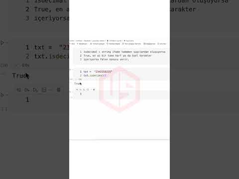isdecimal