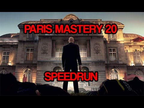 HITMAN - Paris Mastery 20 speedrun (City of Light)