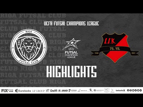 24.08.2023 RIGA FUTSAL CLUB  vs Istanbul Şişli I HIGHLIGHTS I, UEFA Futsal Champions League 2023/24