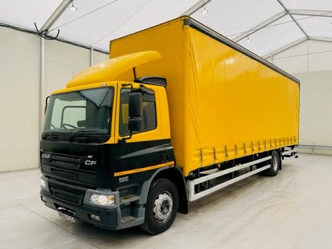 MV02 YLS - DAF CF65 220 Day Cab Curtainsider | Law Truck Centre UK