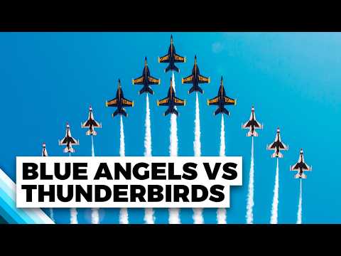The Best of the Best: Blue Angels vs Thunderbirds