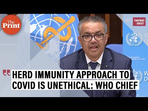 Herd immunity scientifically and ethically problematic: WHO chief