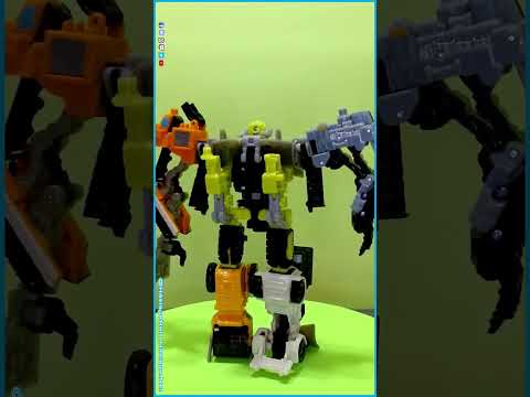 Transformers Generations Power Core Combiners Steamhammer (Constructicons) #Shorts | HNE Toys