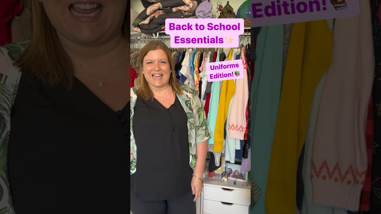 Back to School Stock Up | Uniform Edition ✨