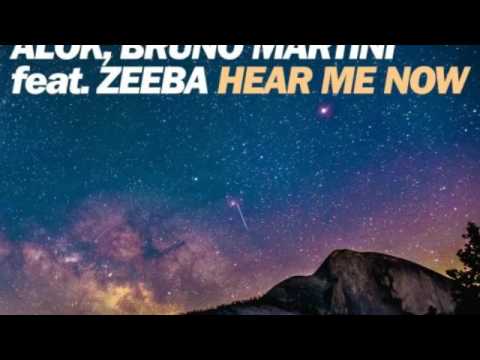 Alok, Bruno Martini Feat. Zeeba - Hear Me Now (SANTZAAR Remix)