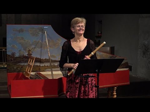 Telemann: Sonata in G Major TWV 41:G4; Kate Clark, baroque flute, Voices of Music 4K UHD