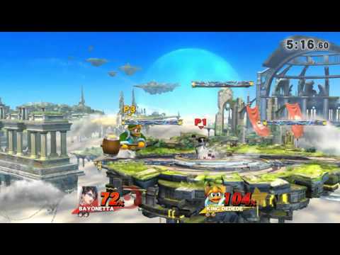 SSB4 Friendlies: (Neptune Shiranui) Bayonetta vs (Sxips) Dedede (3)