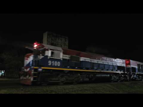 [8K] Tren vacio de NCA con destino a General Deheza pasando por Marcos Juárez!!!!!!