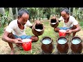NATURAL PALM JUICE FROM PALM TREES 100 NATURAL PALM JUICE IN VILLAGE
