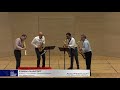 Schumann Bouquet by Robert Schumann  PRISM Quartet   XVIII World Sax Congress 2018 #adolphesax