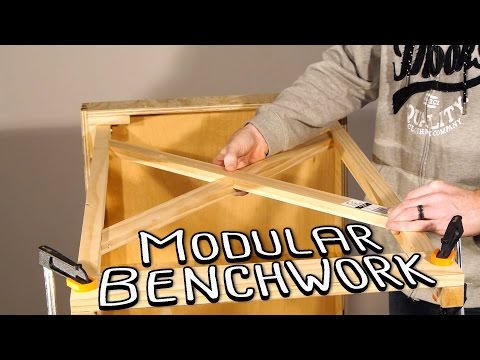 Building a Model Railway - Part 1 - Modular Benchwork