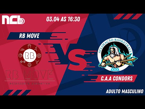 RB MOVE X C.A.A CONDORS - NCB ADULTO MASCULINO 2022.1