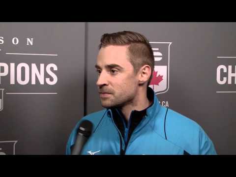 2016 Ford World Women's Curling Championship - Media Scrum - Draw 11
