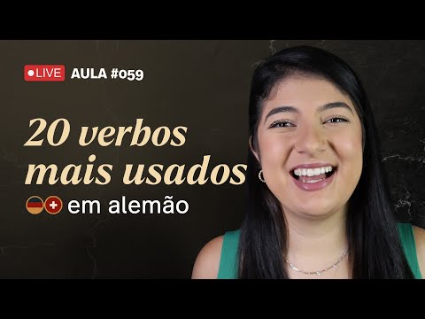 OS 20 VERBOS MAIS USADOS DO ALEMÃO [Aulão de Alemão #59]