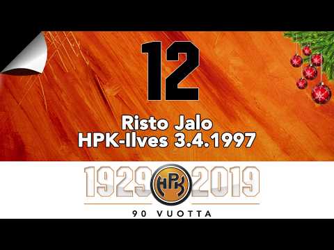 Joulukalenteri #12: Risto Jalo, pronssiottelu 1997