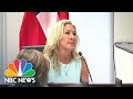Marjorie Taylor Greene Testifies In Court Over Challenge To Re-Election Bid