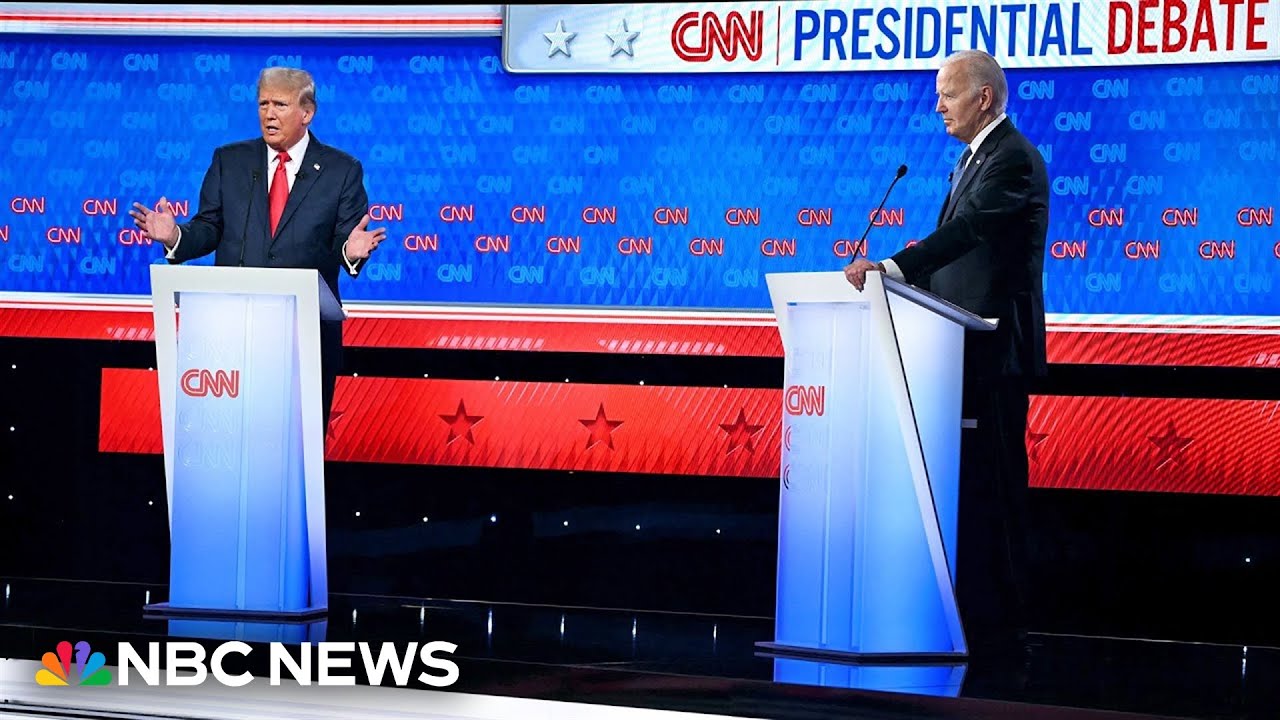 WATCH: Initial reactions to Biden and Trump's first 2024 presidential debate
