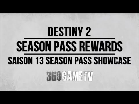 Destiny 2 Season of the Chosen - All Season Pass Rewards Showcase - Season 13 Season Pass