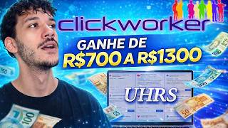 [ CLICKWORKERS ] - Como Ganhar dinheiro com TAREFAS DE UHRS / Tutorial Completo PASSO A PASSO