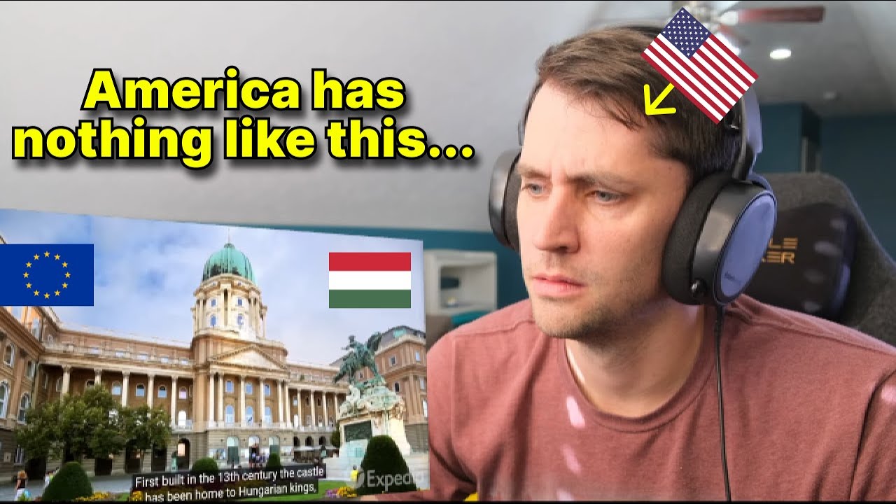 American reacts to Budapest, Hungary